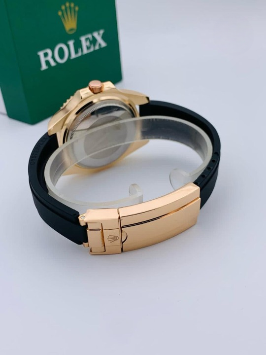 Rolex Stylish Watch For Men Adjustable Rubber Strap(without Box)